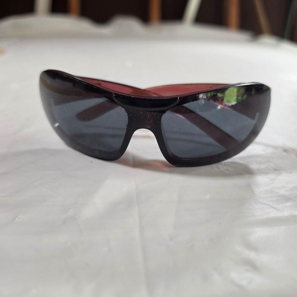 Arnette Sunglasses Mens Brown Sport Wrap Gray Tinted Plastic 4080-373/87